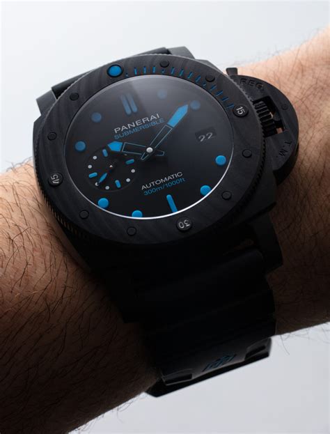 panerai submersible carbotech replica|panerai submersible carbotech 47mm pam01616.